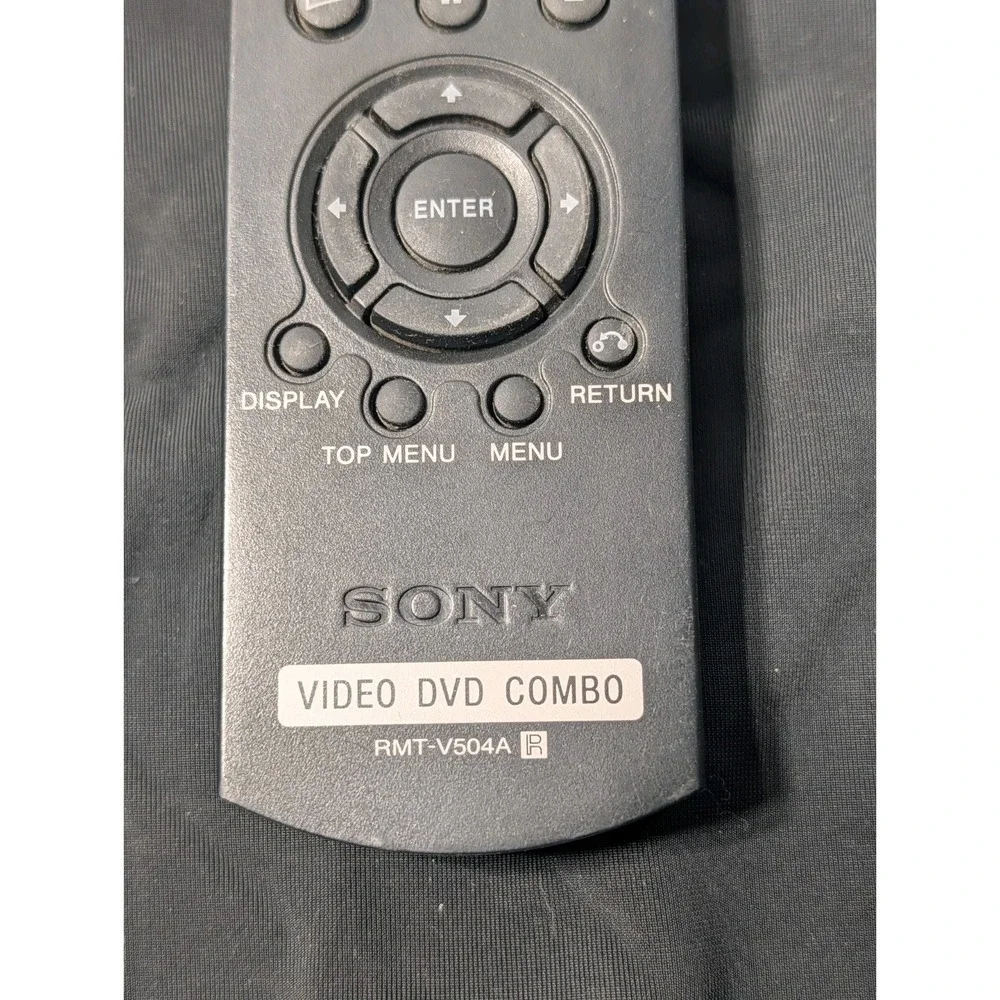OEM Original Sony RMT-V504A Video DVD Combo Remote Control for SLV-D281